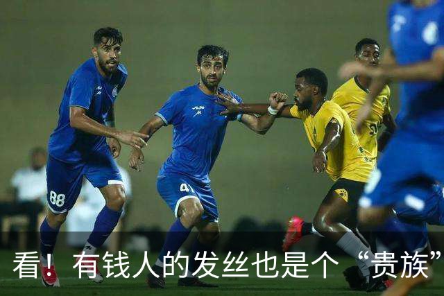 看！有钱人的发丝也是个“贵族”！